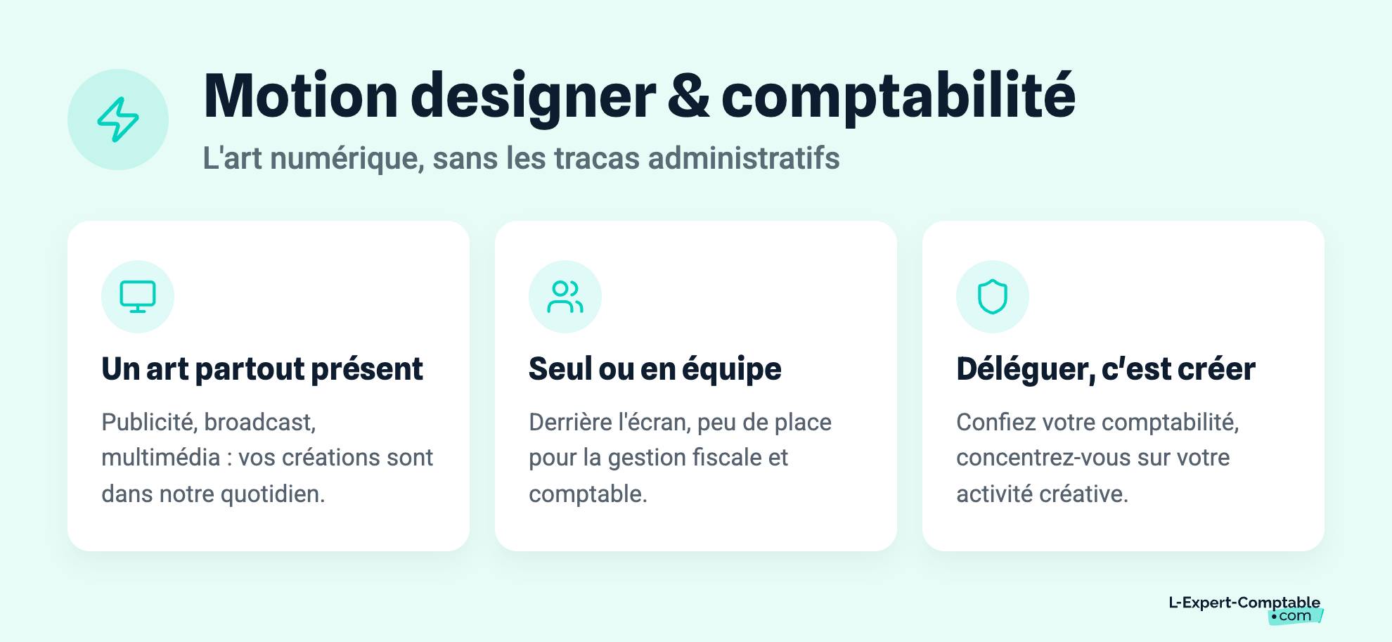 Motion designer & comptabilité